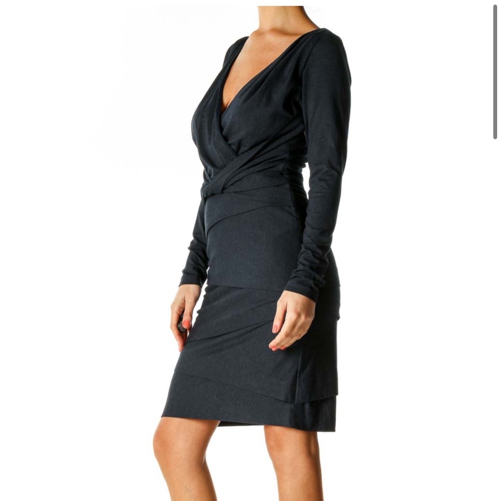 Nicole Miller Artelier Twist Front Dress